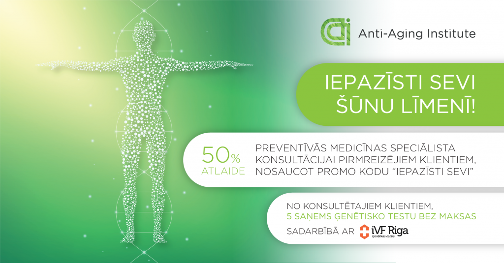 Akcija ''Iepazīsti sevi šūnu līmenī''!