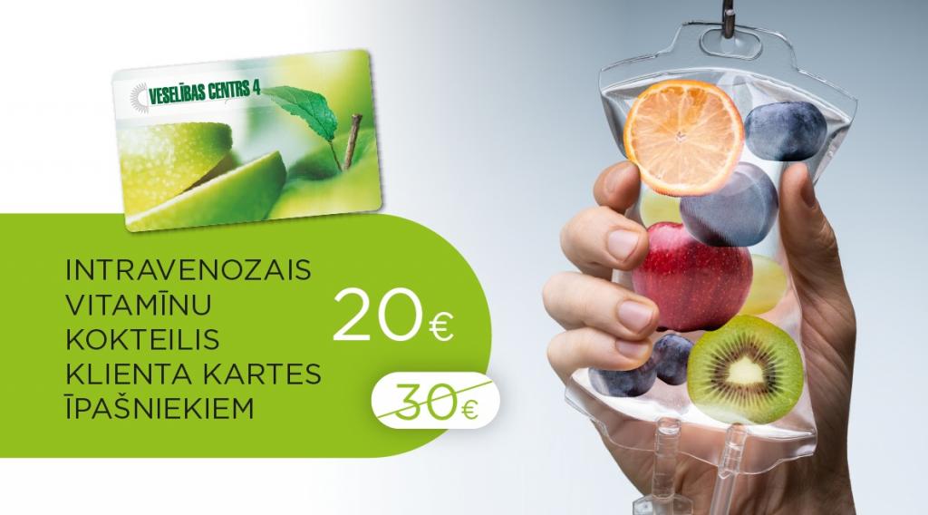 intravenozie vitamīnu kokteiļi