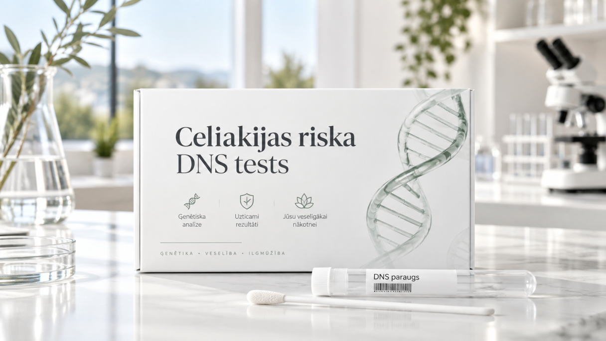 Celiakijas riska noteikšanas DNS tests