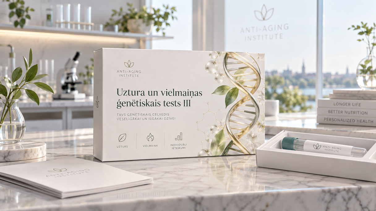 Uzraudzīts uztura un vielmaiņas ģenētiskais tests III
