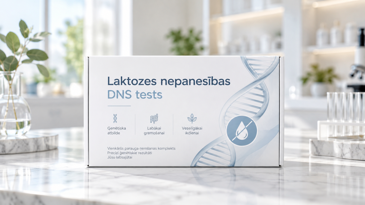Laktozes nepanesamības DNS tests
