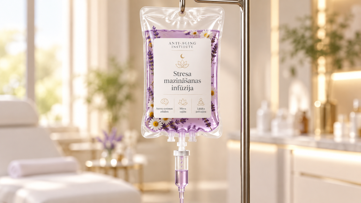 Stresa mazināšanas infūzijas
